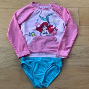 4T girls Ariel Bathing suit